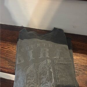 Women's Short Sleeve Tee - Gray